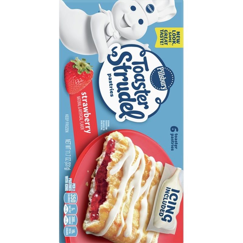 Pillsbury Toaster Pastries, Strawberry (6 ct) from Food City Instacart