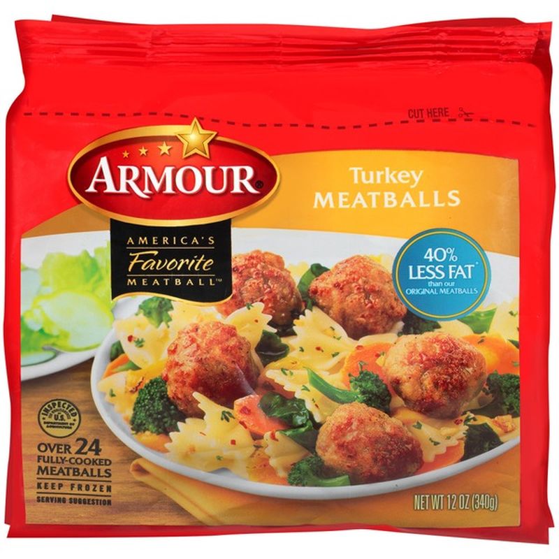 Armour Turkey Meatballs 12 Oz Instacart