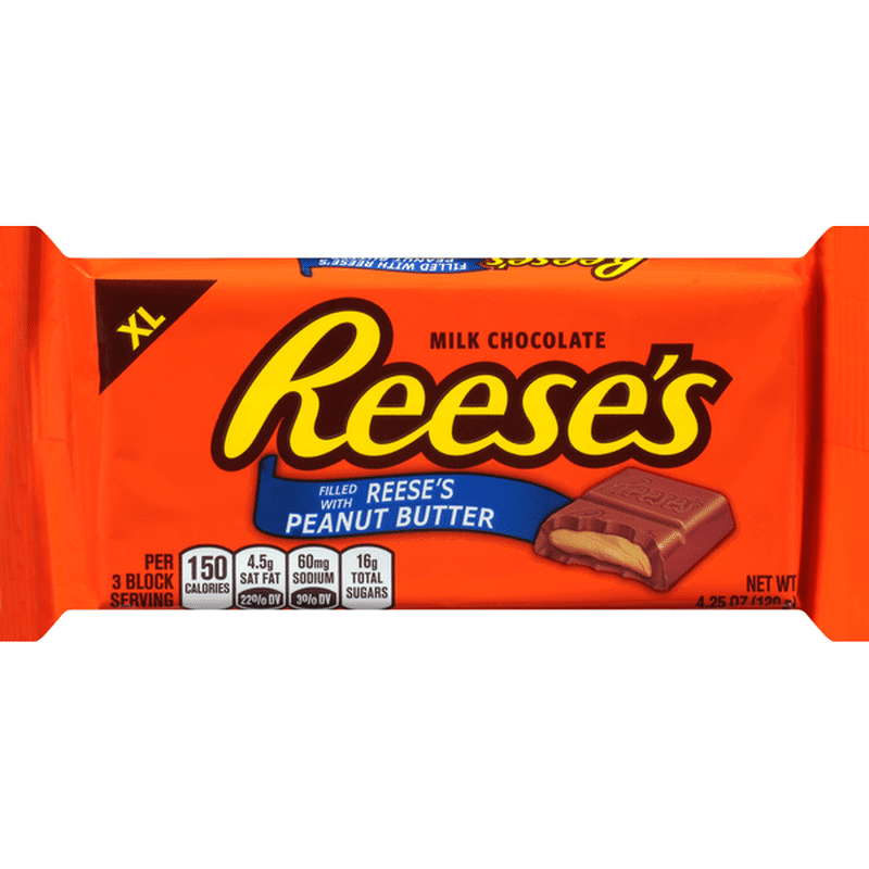 Reese's Milk Chocolate, XL (4.25 oz) - Instacart