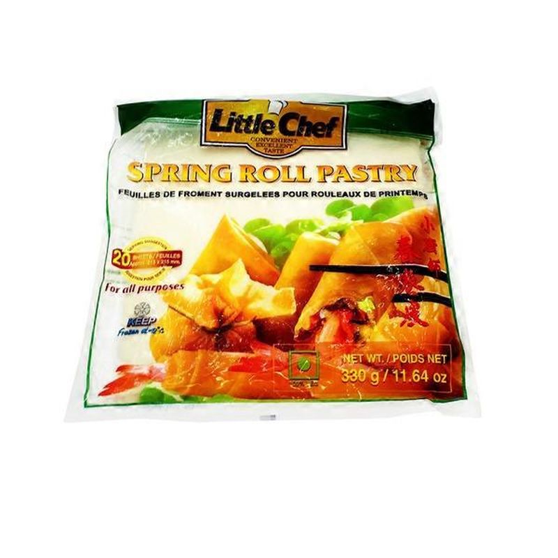 Little chef spring roll pastry sheets 20 ct instacart
