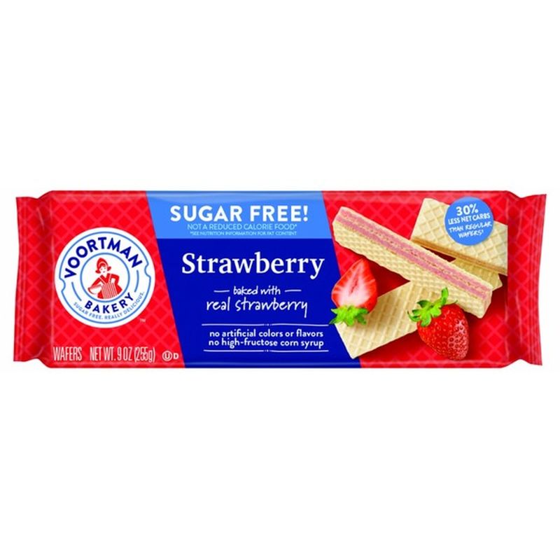 Voortman Bakery Sugar Free Strawberry Wafers 9 Oz From Kroger Instacart
