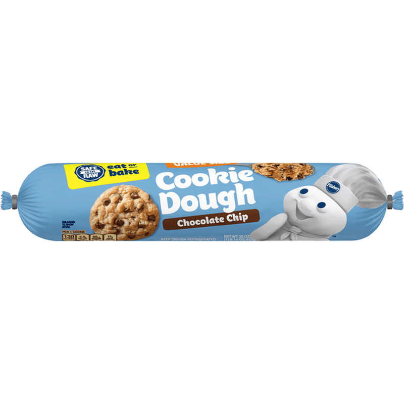 Pillsbury Cookies Chocolate Chip Value Size 30 Oz Instacart