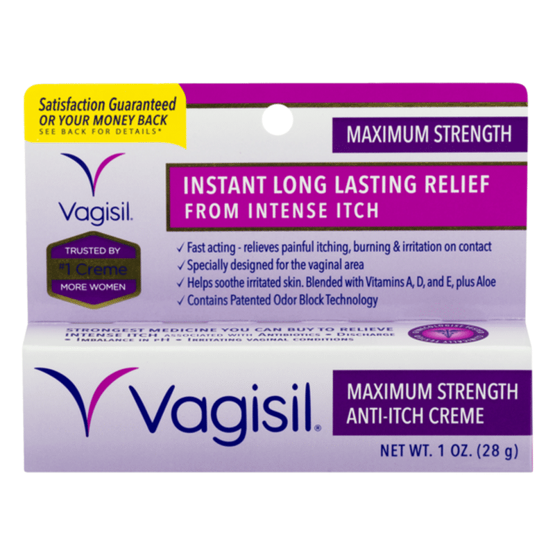 Vagisil AntiItch Creme Maximum Strength (1 oz) Instacart
