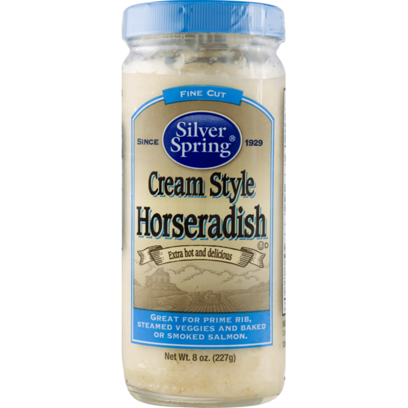 Silver Spring Cream Style Horseradish Fine Cut (8 oz) from Albertsons Instacart