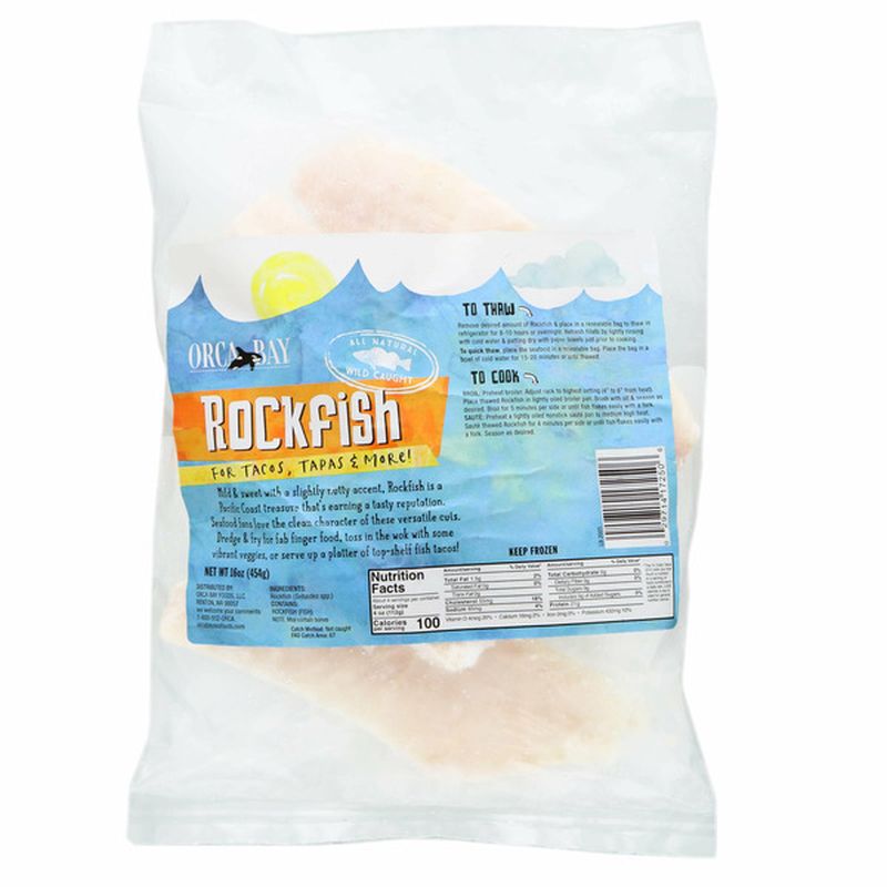 Orca Bay Fish Taco Rockfish Chunks