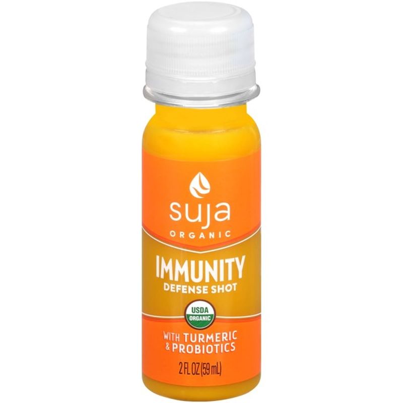 Suja Organic Immunity Defense Shot with Turmeric & Probiotics (2 fl oz