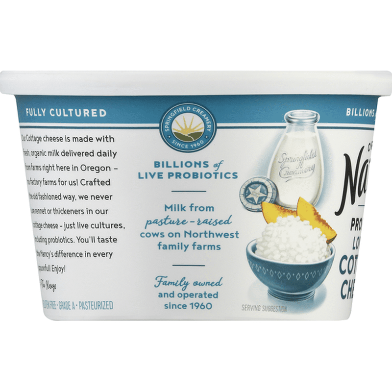 Nancy's Cottage Cheese, 2 Milkfat Min, Lowfat, Organic (16 oz) Instacart