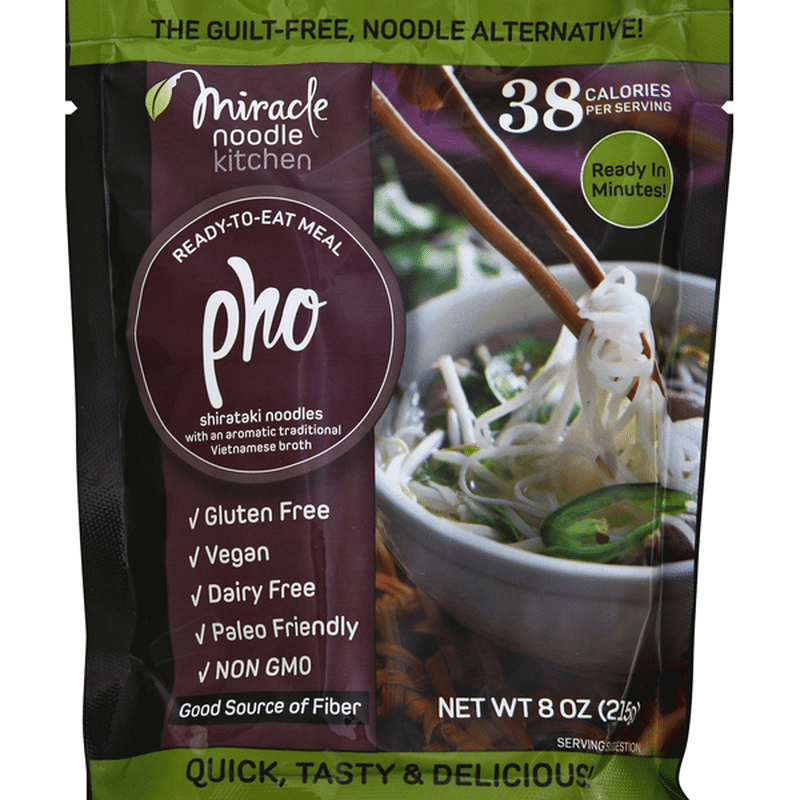 Miracle Noodle Gluten Free ReadytoEat Meal, Vegan Pho (8 oz) Instacart
