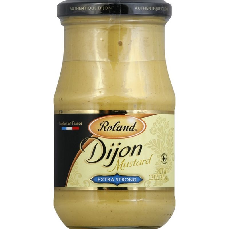 Roland Foods Mustard, Dijon, Extra Strong (13 oz) Delivery or Pickup Near Me Instacart
