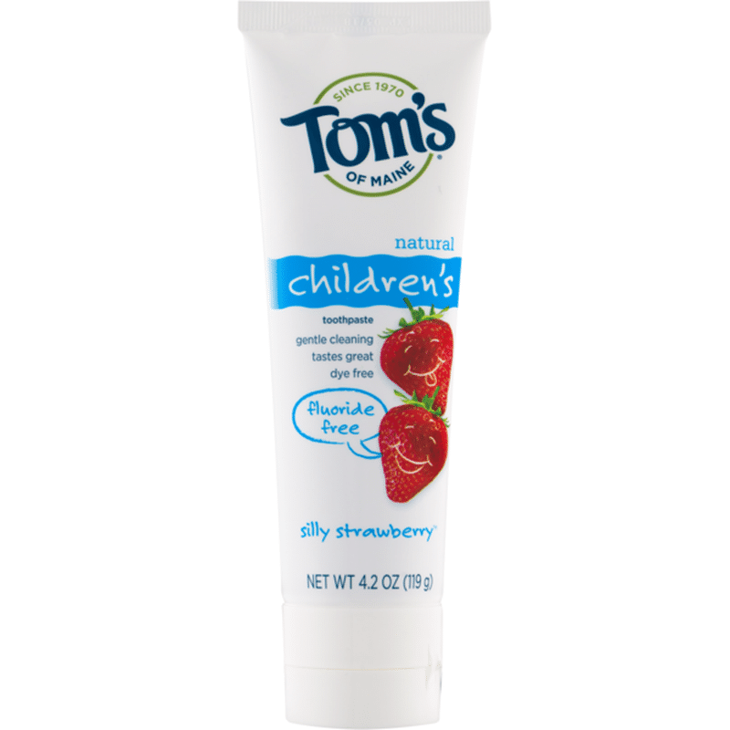 Tom's of Maine Natural Children's Toothpaste Silly Strawberry (4.2 oz