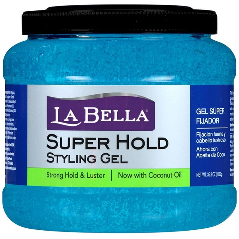 La Bella Super Hold Styling Gel (35.3 oz) - Instacart