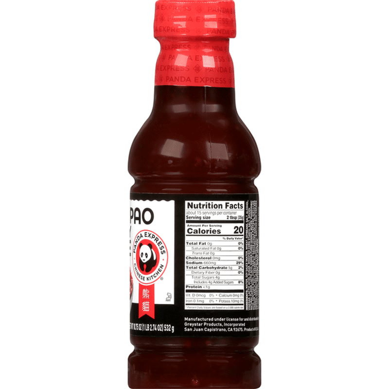 Panda Express Stir Fry Sauce, Kung Pao (18.75 oz) from Stater Bros