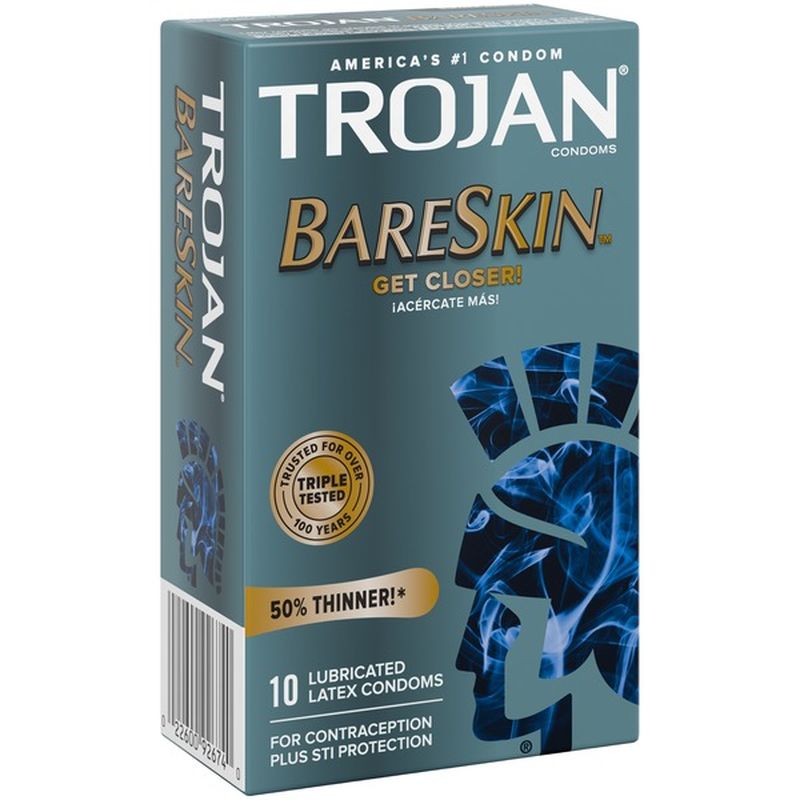 Trojan BareSkin Premium Latex Condoms (10 ct) from CVS Pharmacy