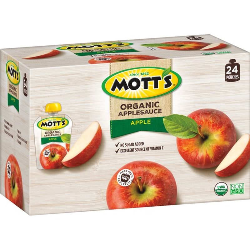 Mott's Organic Applesauce (3.2 oz) from BJ's Wholesale Club Instacart