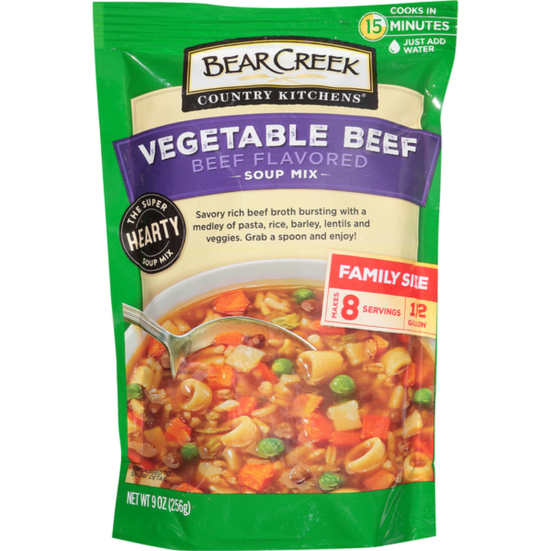 Bear Creek Country Kitchens Vegetable Beef Soup Mix (9 oz) Instacart