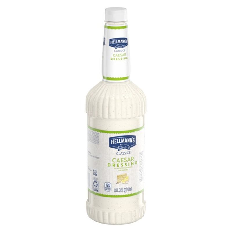 Hellmann's Dressing Creamy Caesar (32 oz) Instacart
