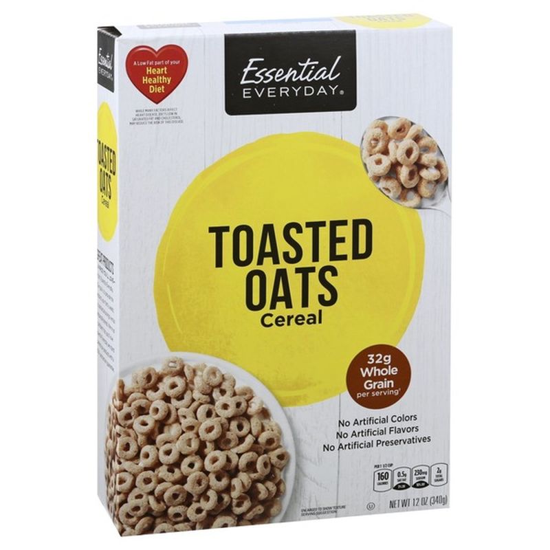 Essential Everyday Cereal, Toasted Oats (12 oz) Instacart