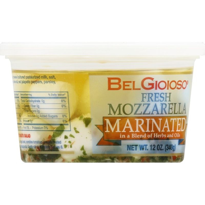 BelGioioso Fresh Mozzarella Marinated (12 oz) Instacart