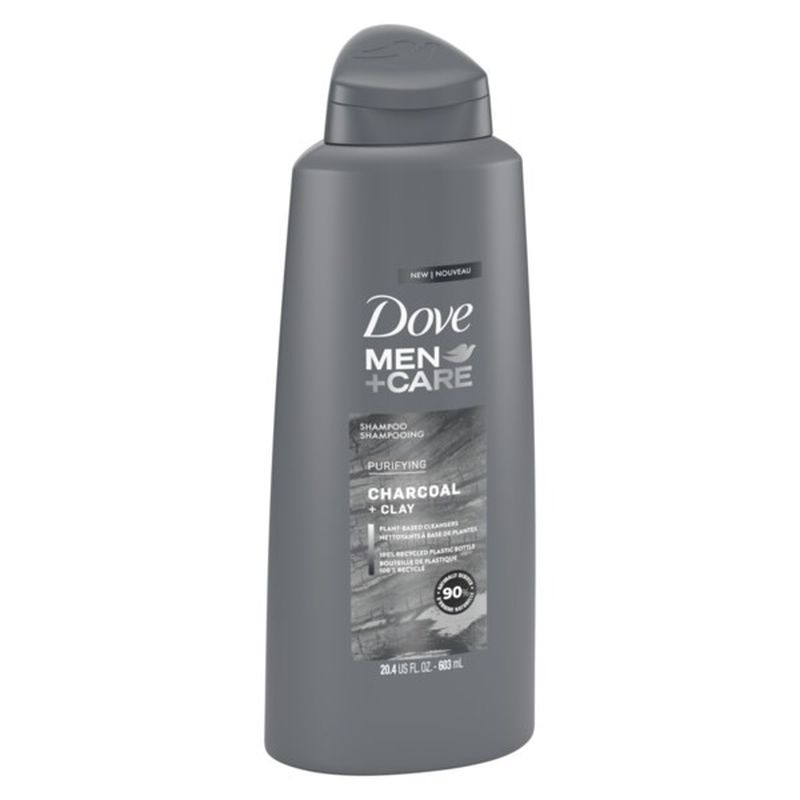 Dove Shampoo Charcoal + Clay (20.4 oz) Instacart