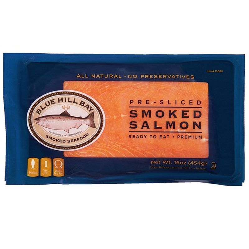 Blue Hill Bay Smoked Salmon (16 oz) Instacart