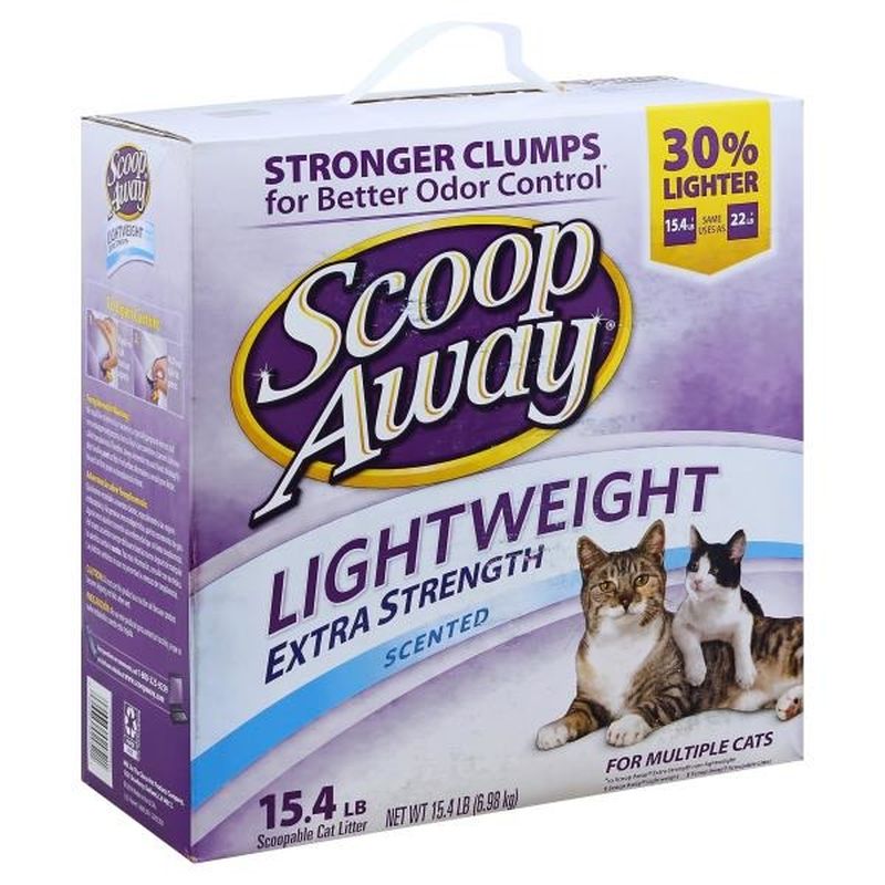 scoop away lightweight cat litter