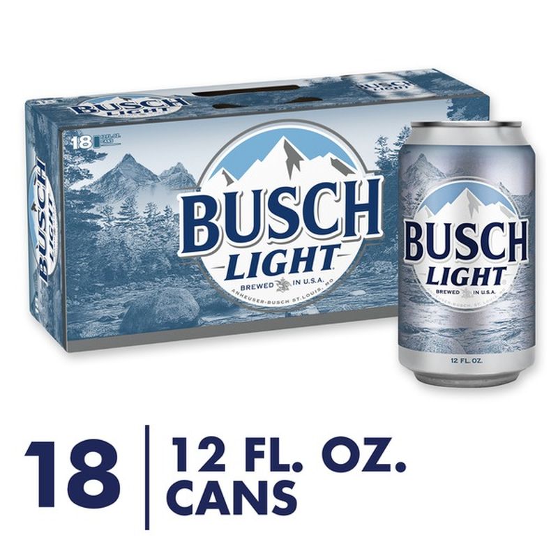 Busch Beer Cans (12 fl oz) - Instacart