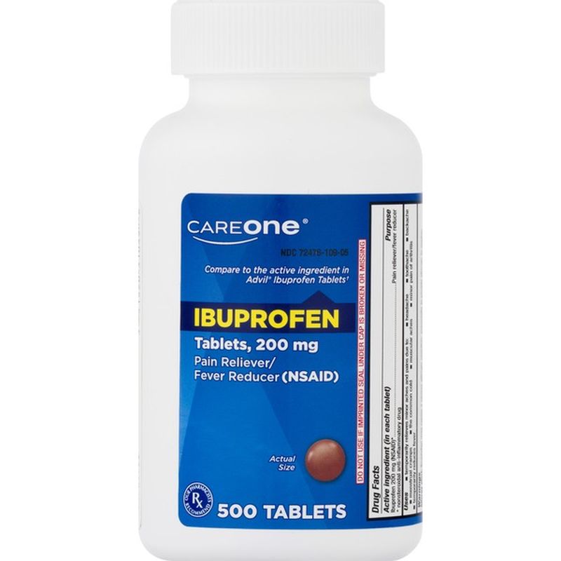 Careone Ibuprofen 200 Mg Tablets 500 Each Instacart
