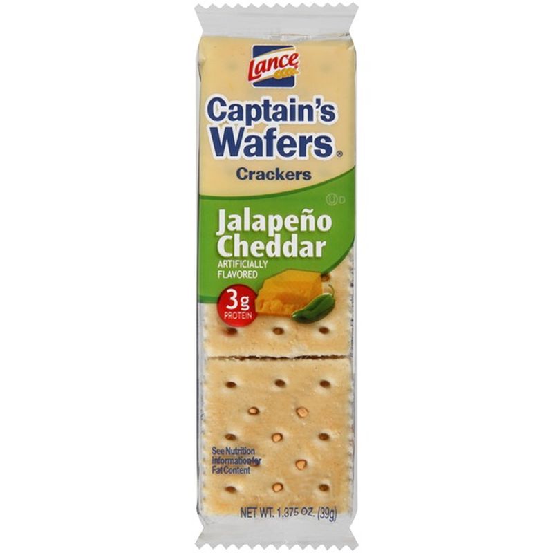 Lance Captain's Wafers Jalapeño Cheddar Sandwich Crackers (1.375 oz