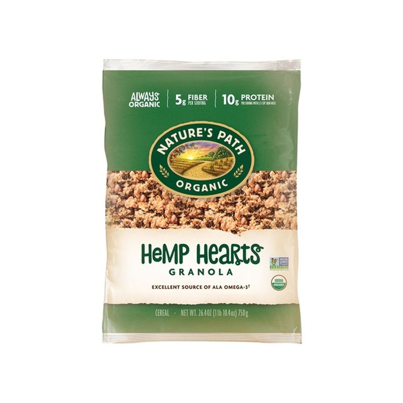 Nature's Path Hemp Hearts Granola, Family Size (26.4 oz) Instacart