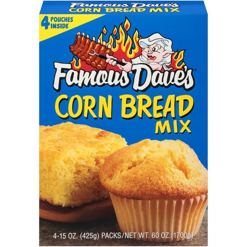 Famous Dave S Mix Corn Bread 15 Oz Instacart