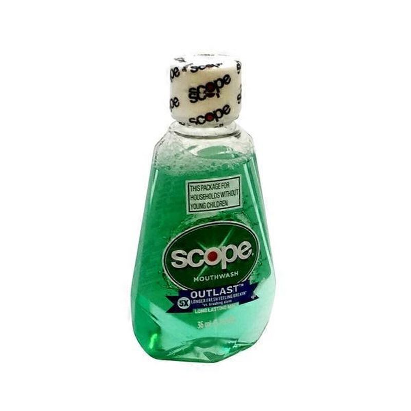 Scope Outlast Mouthwash, Long Lasting Mint (1.2 oz) Delivery or Pickup Near Me Instacart