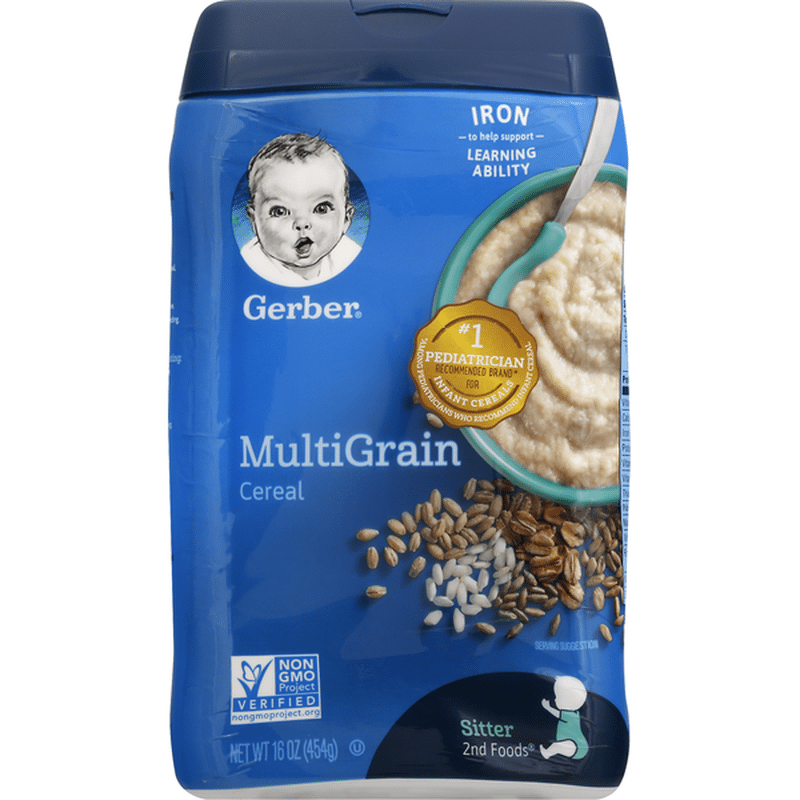 Gerber Multigrain Baby Cereal (16 oz) - Instacart