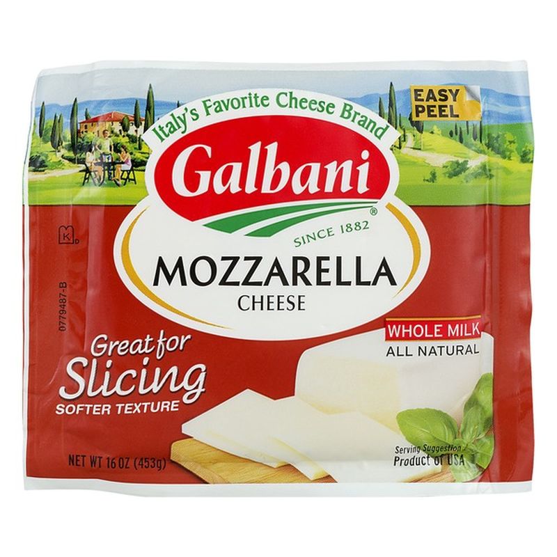 Galbani Dairy Galbani Whole Milk Mozzarella Cheese (16 Oz) From Market ...