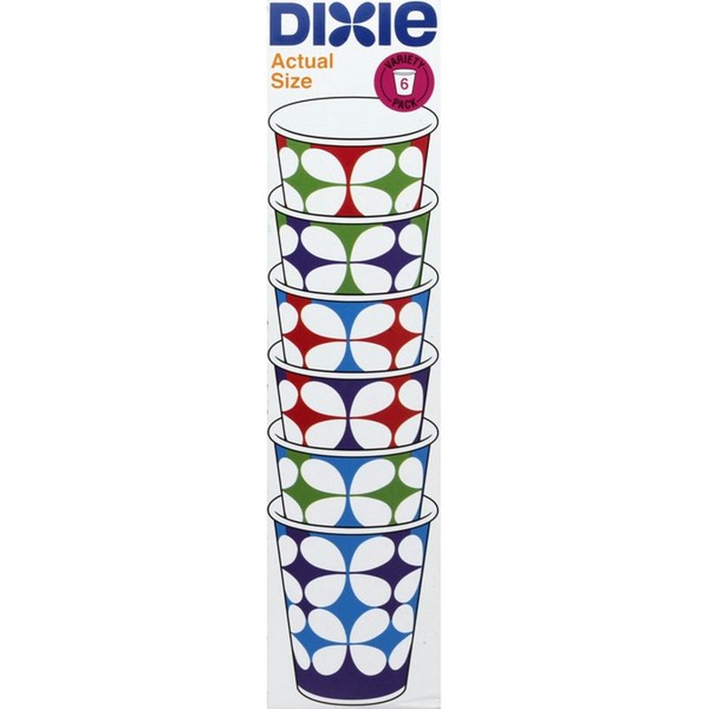 Dixie Cups, MultiPurpose, Throwback Pack, 5 Ounce (100 each) Instacart