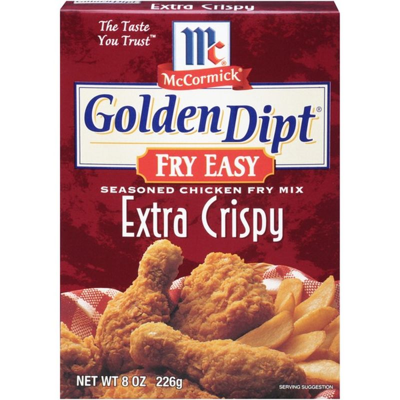 McCormick® Golden Dipt® Fry Easy Extra Crispy Seasoned Chicken Fry Mix