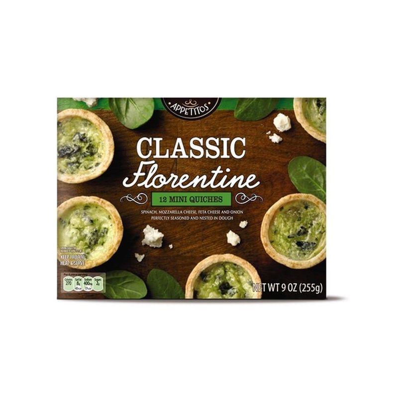 Appetitos Mini Quiches (9 oz) from ALDI Instacart