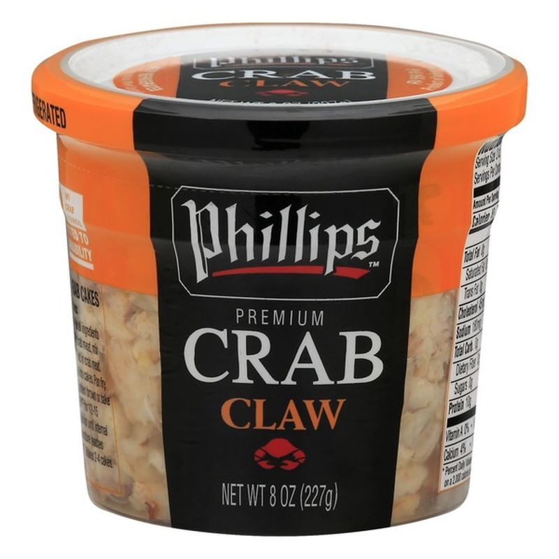Phillips Crab, Premium, Claw, Can (8 oz) from ACME Markets Instacart