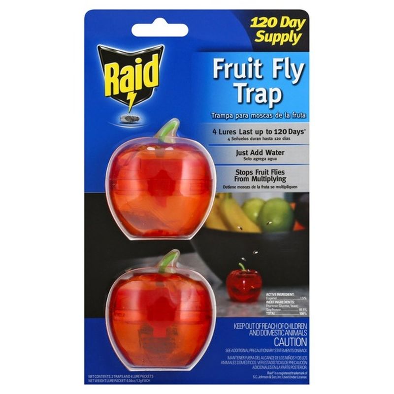 Raid Fruit Fly Trap (2 each) Instacart
