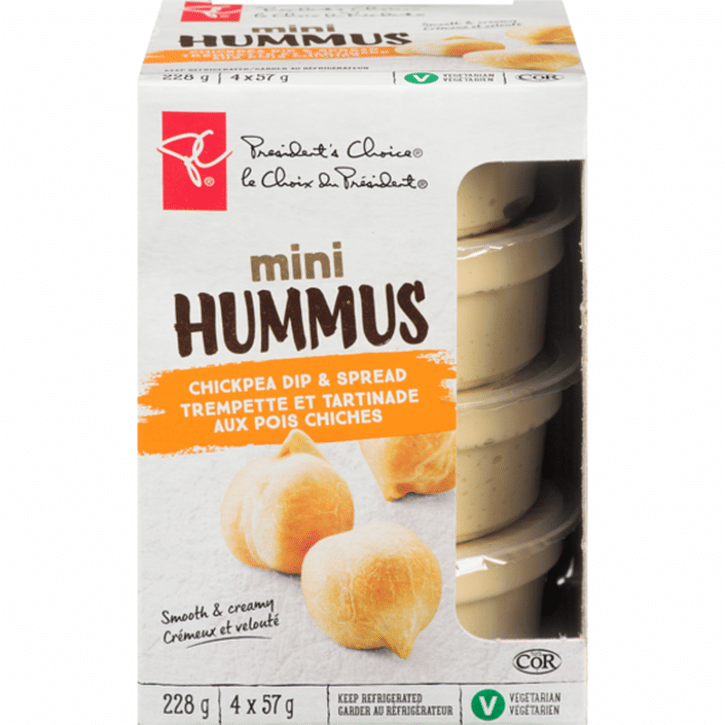 Mini Hummus Chickpea Dip & Spread (228 g) Instacart