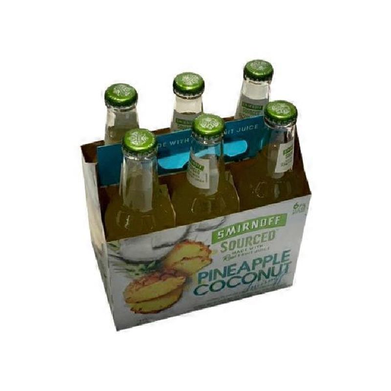 Smirnoff Beer, Pineapple Coconut (11 fl oz) Instacart