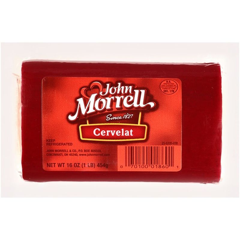 John Morrell Cervelat (16 oz) Instacart