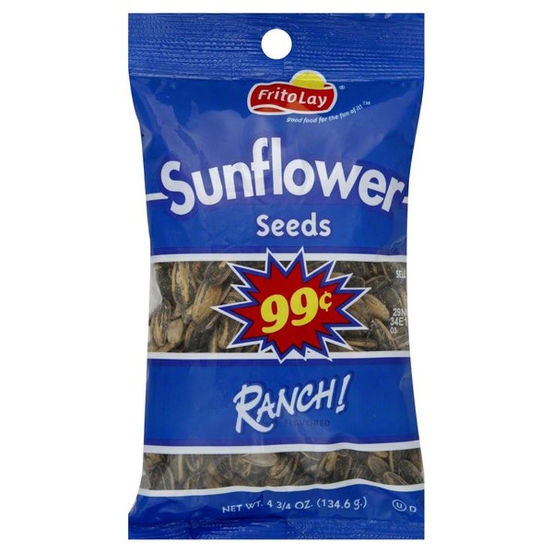 Frito Lay's Sunflower Seeds, Ranch (4.75 oz) - Instacart