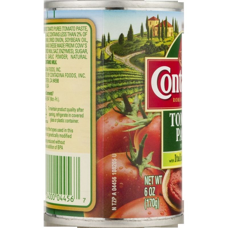 Contadina Tomato Paste With Italian Herbs (6 oz) from Lunardi’s Markets