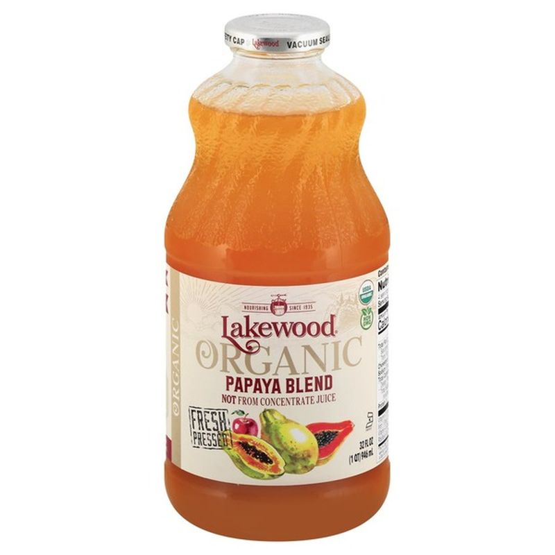 Lakewood Juice Organic Papaya Blend 32 Oz Instacart 6039