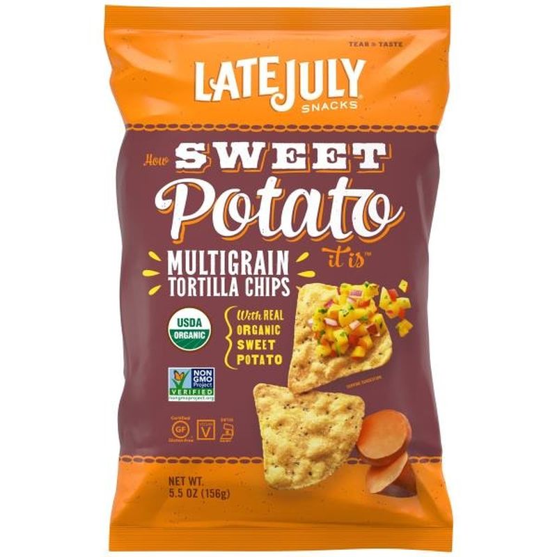 Late July® Snacks Sweet Potato Tortilla Chips 55 Oz From Publix Instacart 