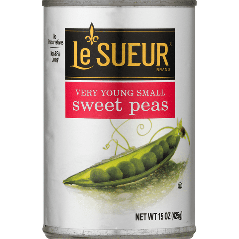 Le Sueur Very Young Small Sweet Peas (15 oz) Instacart