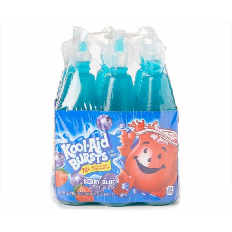 Kool Aid Blue Berry Blue Bursts 6 75 Fl Oz From Big Lots Instacart