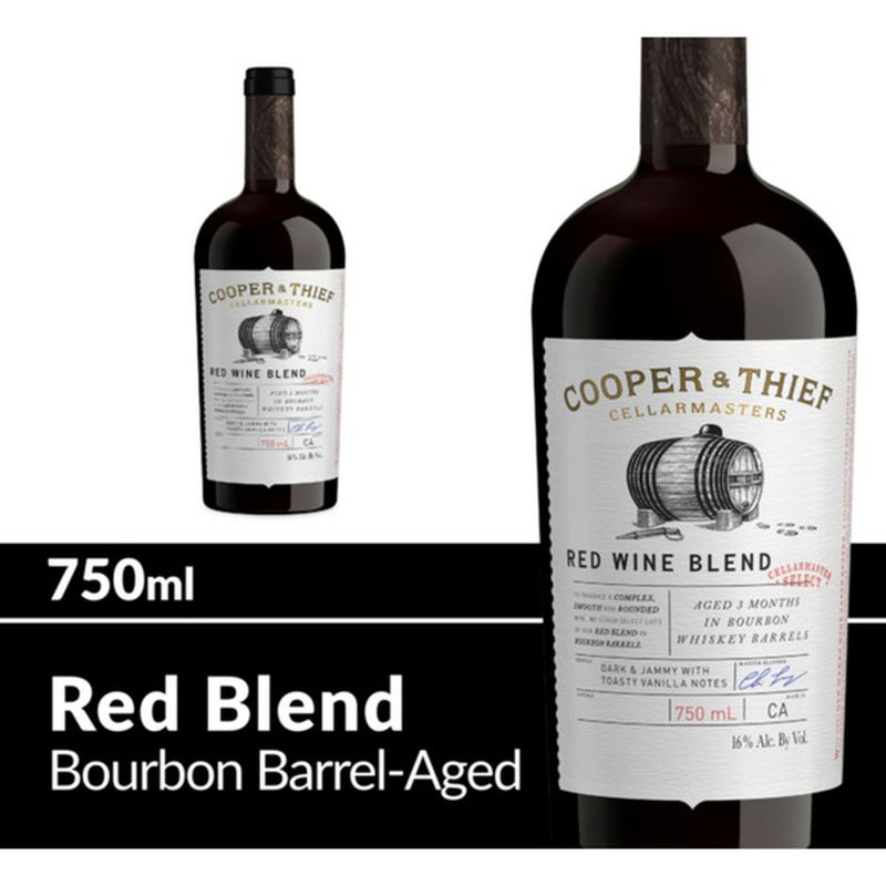 cooper and thief bourbon barrel aged red blend details
