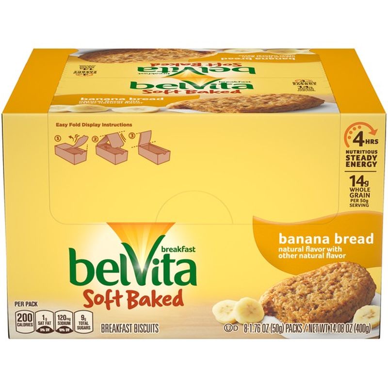 belVita Soft Baked Banana Bread BelVita Soft Baked Banana Bread ...