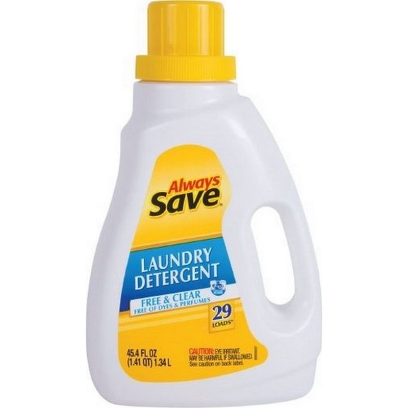 Always Save 2x Free & Clear Liquid Laundry Detergent